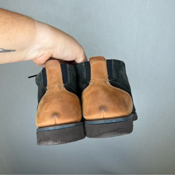 Nunn Bush | Size 12 Black and Brown‎ Chukka Boots Suede Finish - Picture 4 of 7